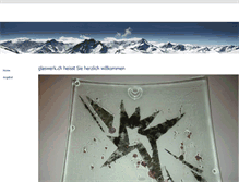 Tablet Screenshot of glaswerk.ch